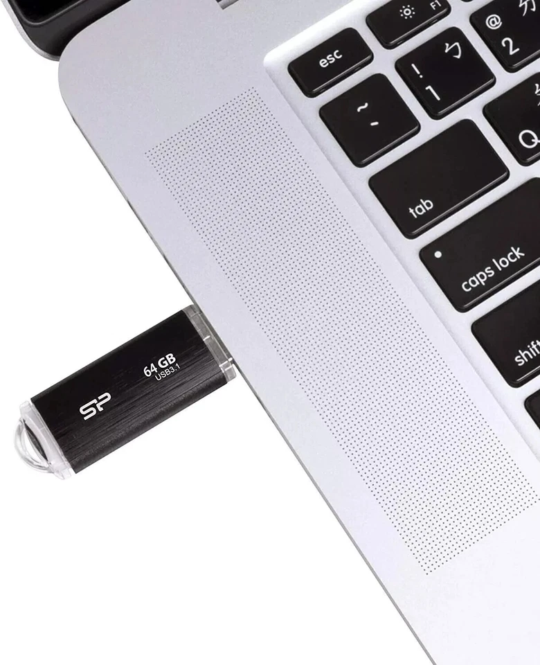 Unidad Flash USB Silicon Power 64 GB USB 3.2 Blaze B02 (S5064GBUF3 Foto 2 de 4