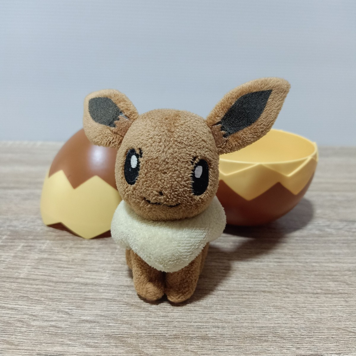 Eevee with Egg Takara Tomy Pokemon Plush Toy Mini Animal 4