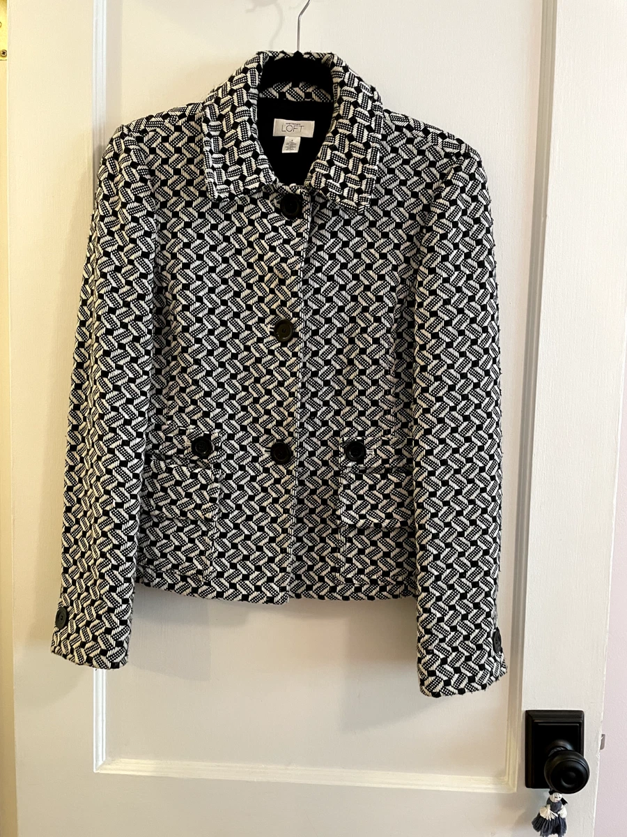 Loft tweed best sale blazer