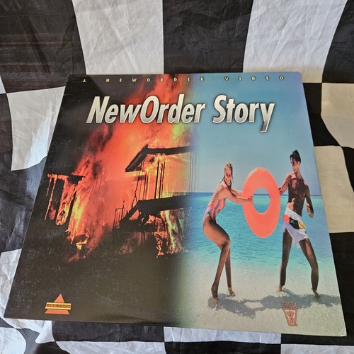 New Order - Story (1993) Laserdisc RARE Documentary Film Laser Disc