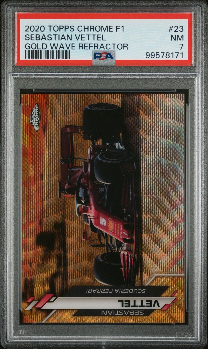 2020 TOPPS CHROME FORMULA 1 GOLD WAVE REFRACTOR #23 2020 TOPPS CHROME FORMULA 1 GOLD WAVE REFRACTOR #23