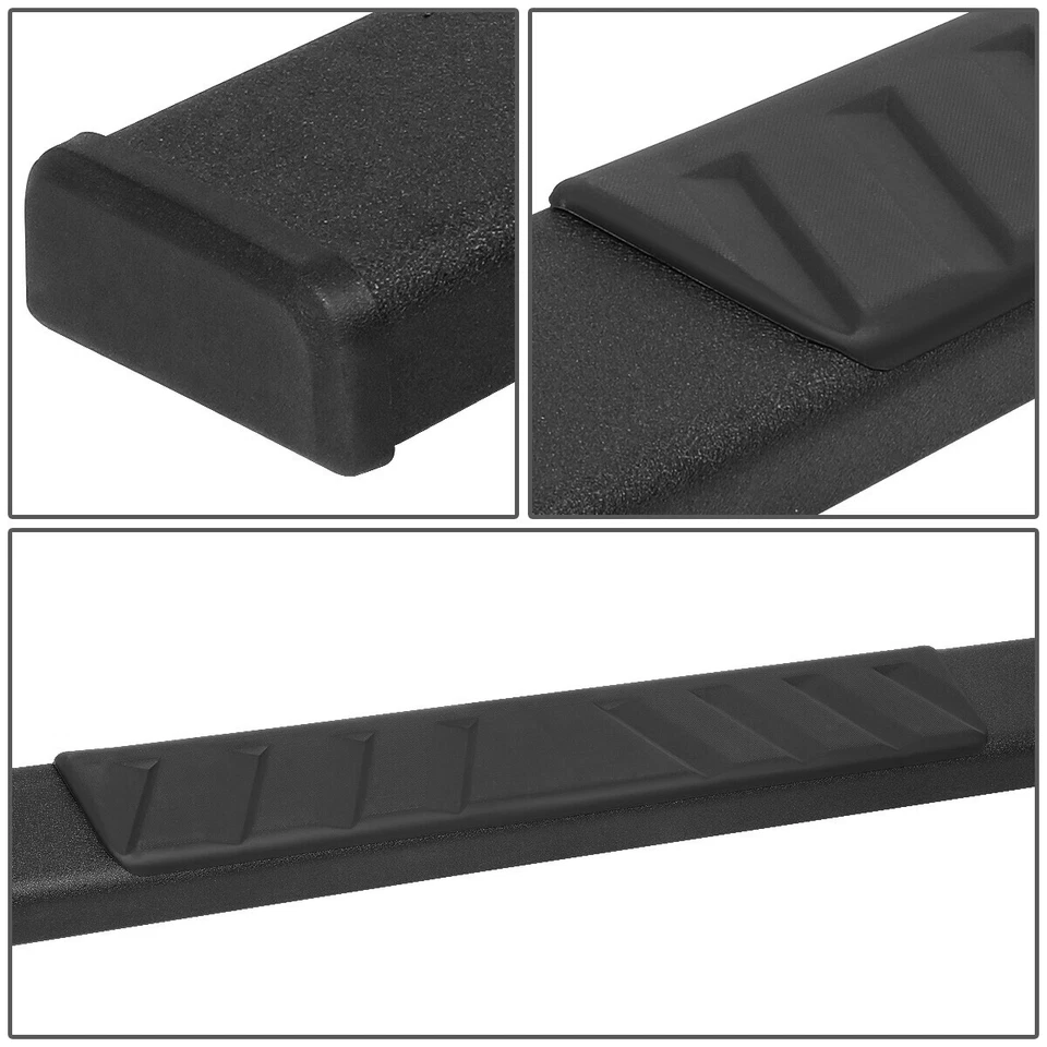 Para Dodge Ram 1500-3500 2009-2022 doble cabina 5" estribo barra Nerf estribo negro Foto 3 de 4