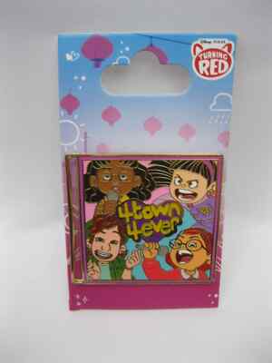 Turning Red Pin 4 Town Ever Disney 4Town 4Ever Mei Priya Miriam Abby Button New