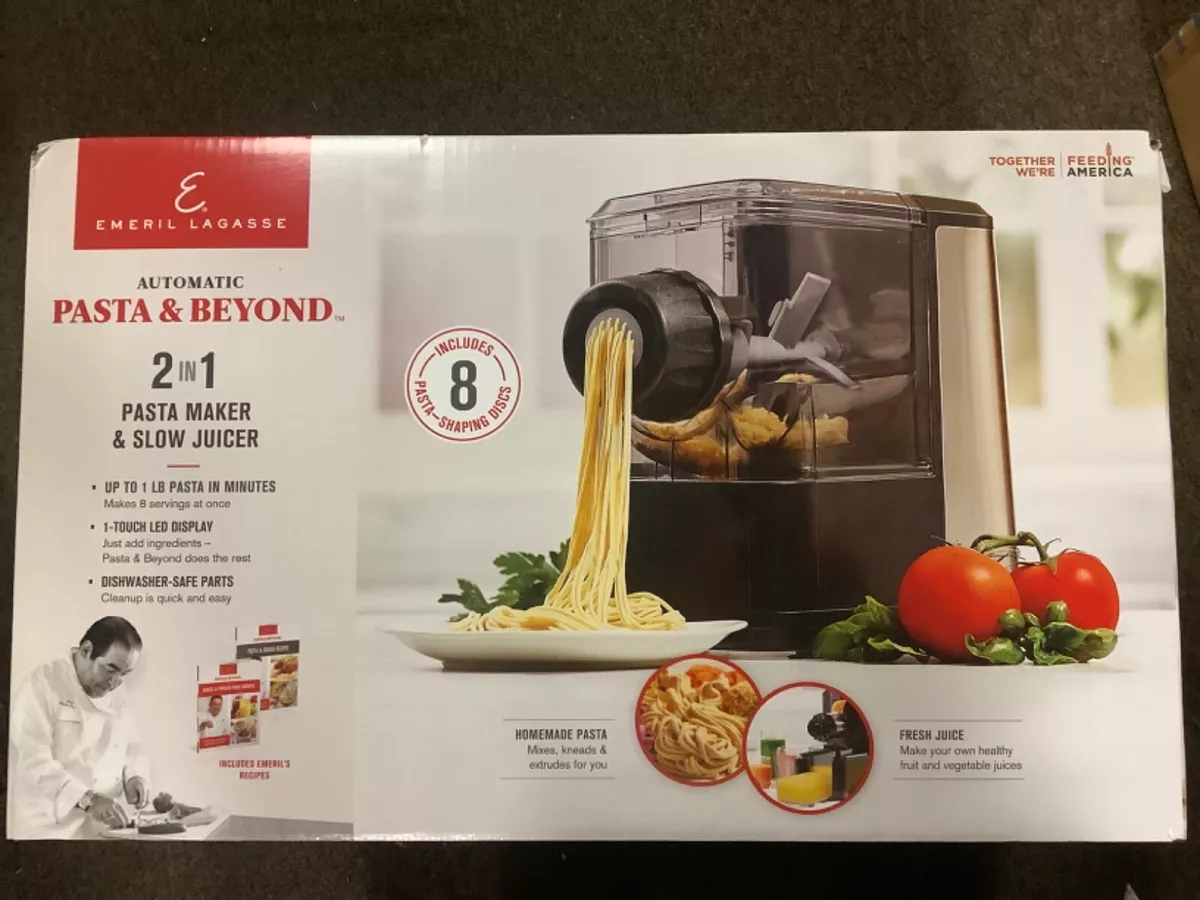 Emeril Pasta Maker Create Delicious Homemade Pasta Easily Smart