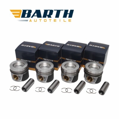 4x Kolben für VW Audi Seat Skoda 2.0 TDI CBAB CFGB CDBA CBAA CAAE 03L107065AD