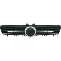 KüHlergrill Gitter Grill Passend FüR VW Golf 7 Baujahr 2012-2017 Chrom Schwarz