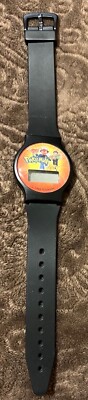 Pokemon Animated Series 1999 Vintage Digital Watch BD&A - Not Tested No Battery