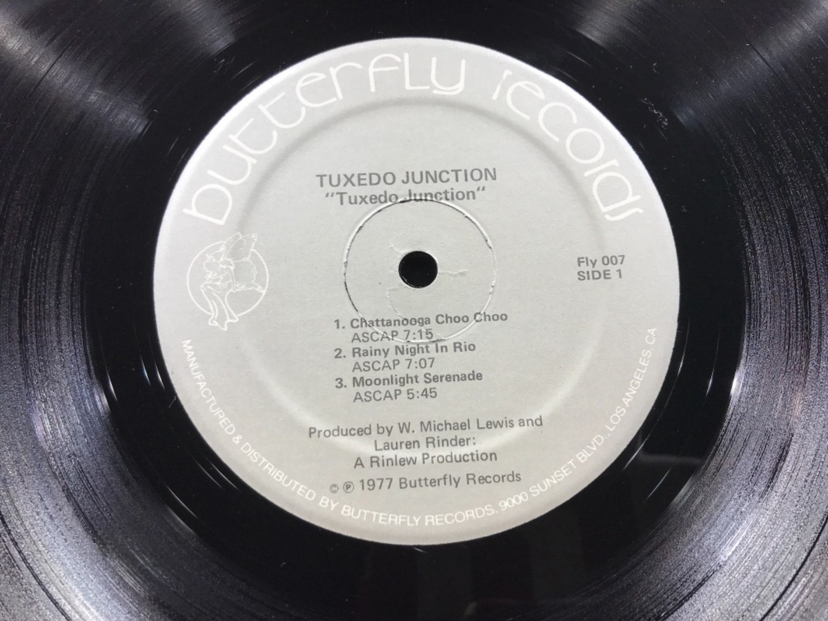 【美品】  Trux 1st LP R1-87 TUXEDO JUNCTION .. 1977  FLY 007 . BUTTERFLY