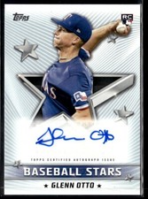 2022 Topps Baseball Stars Autographs Glenn Otto Rookie Auto Texas Rangers