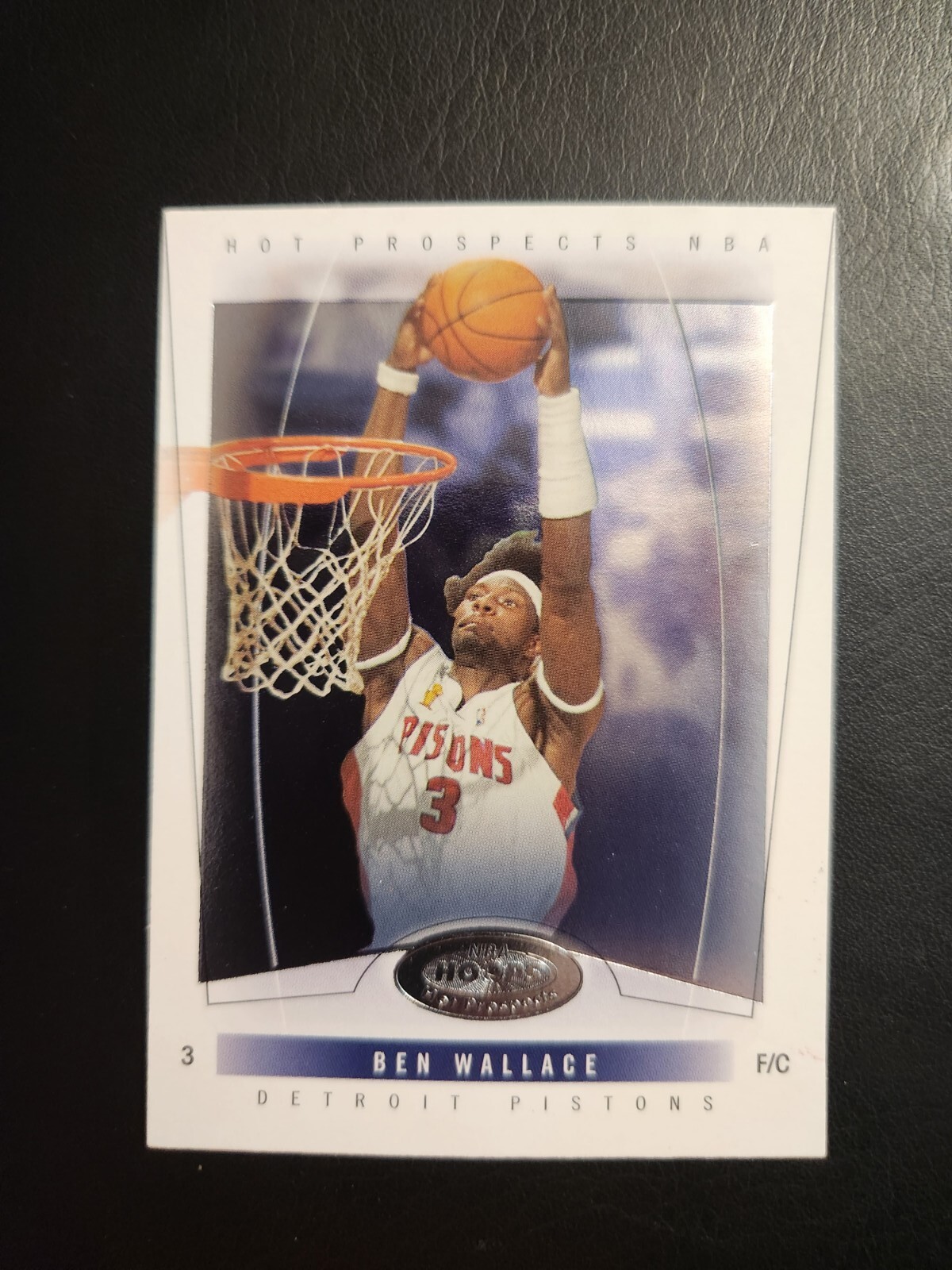 ben wallace 2004/05 HOOPS  #12 HOT PROSPECTS  PISTONS