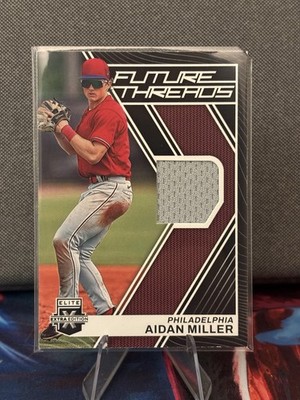 2023 Panini Elite Extra Edition - Future Threads Aidan Miller #FT-AM (MEM, RC)