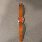 Vintage Seiko 5 Automatic 7S26-3130 Watch Orange Dial 34mm