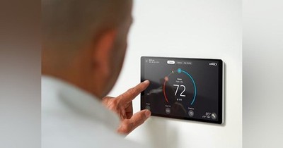 Lennox 22V24 iComfort S40 Ultra Smart Programmable Thermostat 7'' HD Display. 