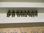 VTG Marx Payton US Riders Soldiers Army Men Military Plastic Playset Figures K19