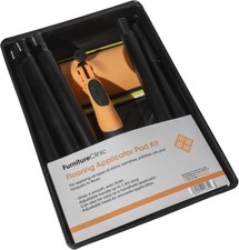 Flooring Applicator Pad Kit - for Applying all Types of Stains, Varnishes, Poli