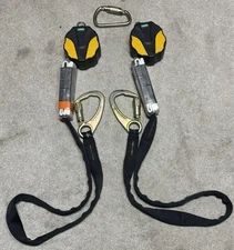 MSA 10167707 Workman Mini Personal Fall Limiter Twin Leg 7.5' FP5K PFL