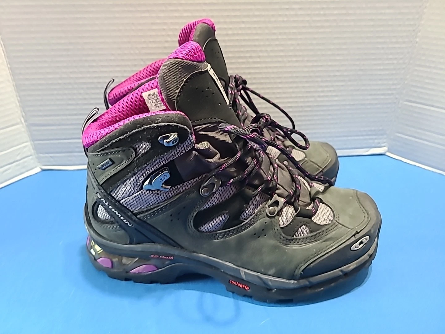 Salomon Women Comet 3D Lady GTX Waterproof Hiking Trail Camping Boot Size 7