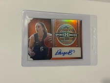 2024 Leaf College Sports Heroes Orange 5/5 Aut!! Has Bad Corner Check Pic!
