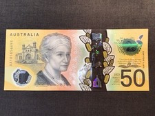 2018 $50 Australian Banknote Lowe/Fraser first prefix AA18 5856693.