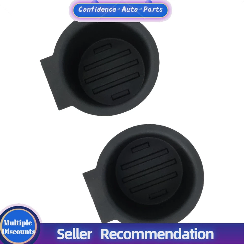 2x NEW Cup Holder Center Console Rubber Insert Fit for 2009-2014 Ford F150 Truck - Image 4 of 4