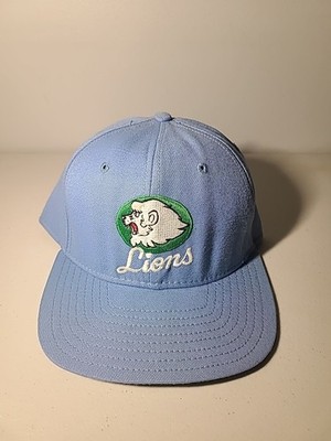 Rare Vintage Seibu Lions Delong Sportswear Snapback Japan Baseball Cap