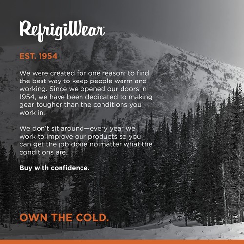 RefrigWear Wool Neck Gaiter - Merino Wool, Moisture-Wicking, Double-Layered for - 第 3/4 張圖片