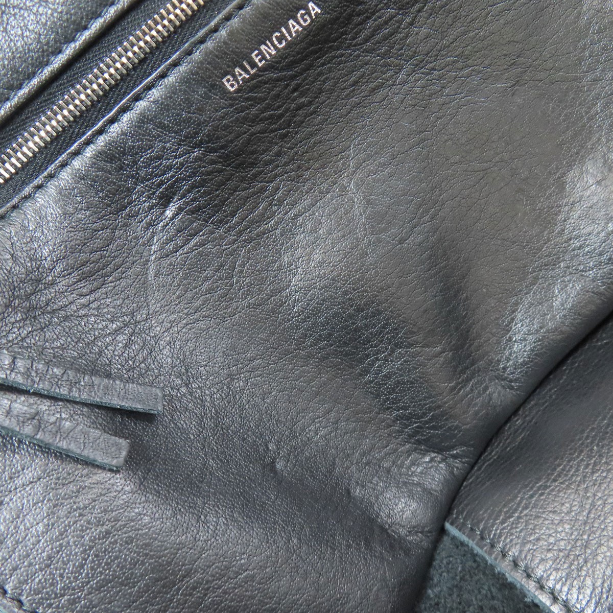 BALENCIAGA 370926 Paper 2WAY Handbag Leather  Ladies [Used] thumbnail 10