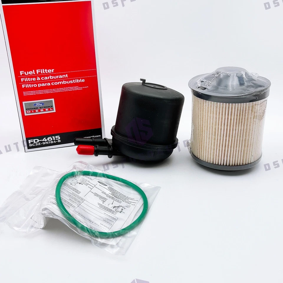 NEW 2X Motorcraft FD4615 Diesel Fuel Filter for Ford F-250 Super F-350 6.7L - Image 4 of 4