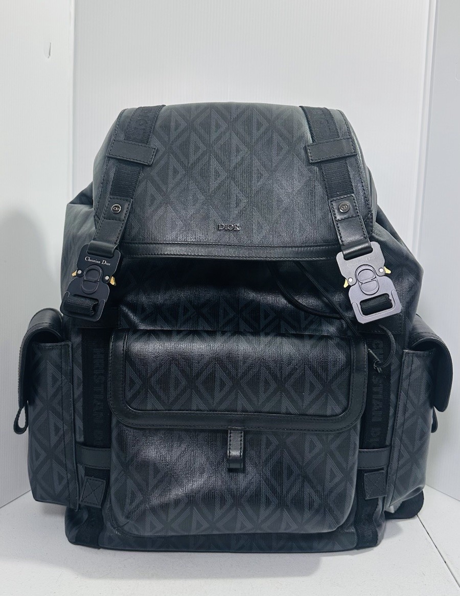 Christian Dior Hit the Road Backpack CD Diamond Coated 
