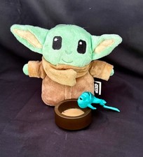 Star Wars THE MANDALORIAN THE CHILD Baby Yoda Grogu Plush Squeaky Toy 6" w/Acces