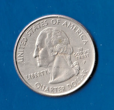 *Münze  USA   1/4  Dollar  2000 P  Maryland     Sehr schön - Bild 1 von 2