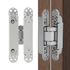 ༝Door Hinges Adjustable 180 Degrees Opening Angle 3D Folding Door Hinge With Hex