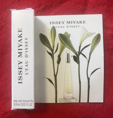 Issey Miyake L' Eau D' Issey Women's Eau de Toilette sample 0.02oz/0.8ml(191)