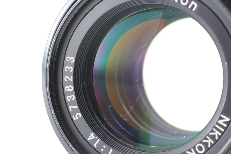 [Exc+5] Lente Nikon Ai-s Nikkor 50 mm f1,4 AIS MF Prime con tapa de JAPÓN Foto 2 de 4