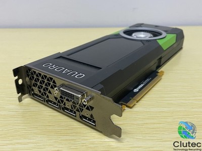 NVIDIA QUADRO P5000 PCI-E Quad Displayport/DVI Video Card 699-5G413-0500-112 G