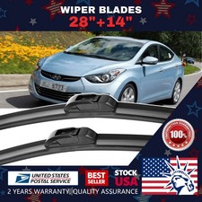 J-hook 28 14 Premium Bracketless Windshield Wiper Blades All Season Premium