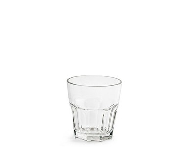 Pasabahce Set 6 Glasses V-Block Casablanca Transparent Glass 20.8 cl