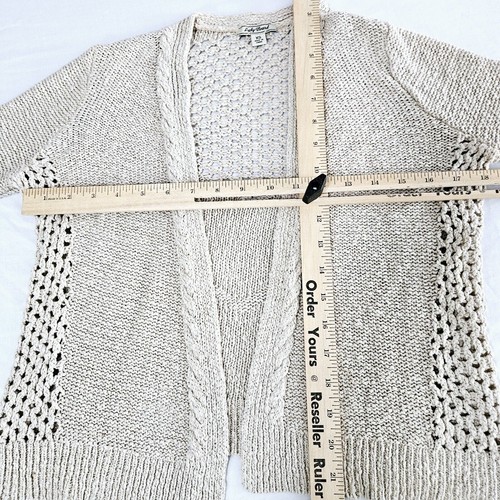 Lucky Brand Damen Pullover Beige Größe XS Langarm Strickjacke - Bild 3 von 12