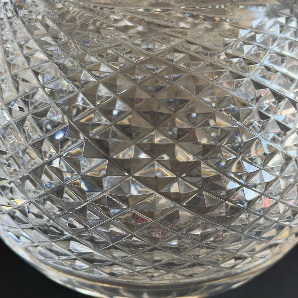 Waterford Crystal Glandore Round Rose Bowl Cut No Band Round 5 3/8” Excellent - Image 4 of 4