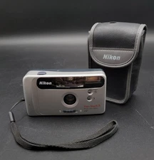 Nikon Fun Touch 5 AF 35mm Point & Shoot Camera 29mm Lens W/Case - Tested