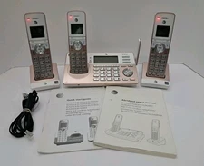 AT&T Cordless Telephone Answering System Model TL96497BS Dect 6.0 Cordless Phone