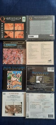 4 x Neue Musik: Schnittke, Ligeti, Webern, Lutoslawski, Villa-Lobos, Varèse u.a.