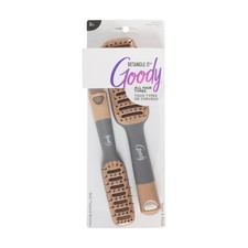 Goody Detangle It Vented Hair Brush, Quick Drying Detangler Brush with BROWN