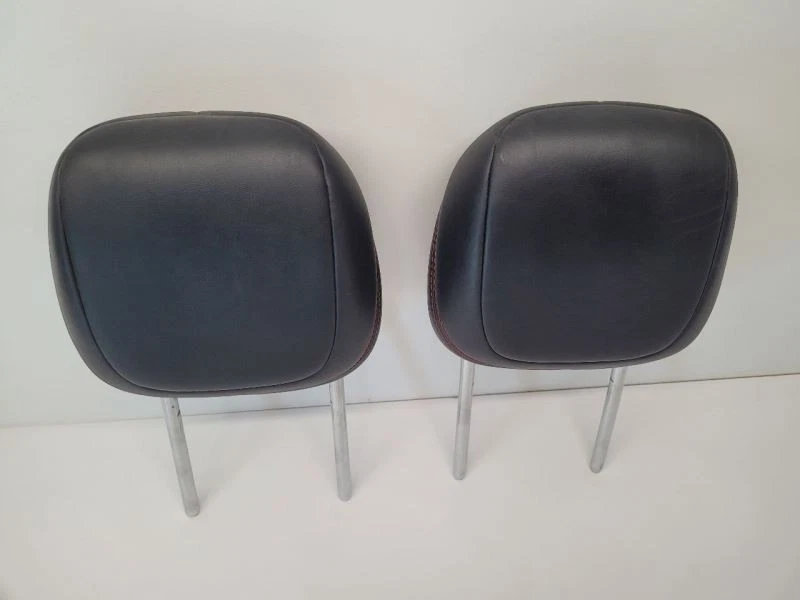 13-16 DODGE DART DERECHO DERECHO IZQUIERDO REPOSACABEZAS DELANTERO CUERO NEGRO 1UK53DX9AB Foto 2 de 4