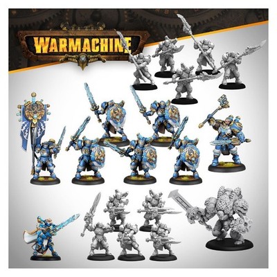 Steamforged Games Warmachine Miniatures Cygnar Storm Legion Core Expansion Game