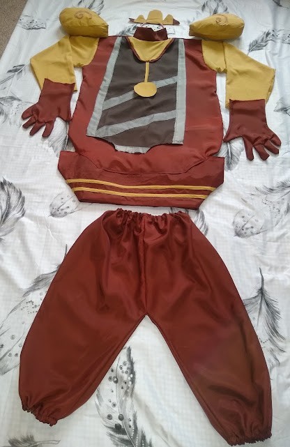 Disfraz de La Bella y la Bestia Lumier Cogsworth niños adultos todas las tallas 1 año-xxxxl