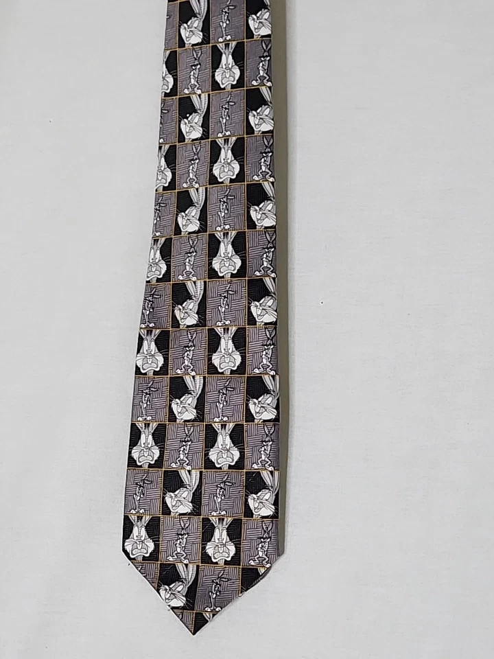 Corbata de cuello Looney Tunes 2000 Bugs Bunny 56 pulgadas para hombre Foto 3 de 4