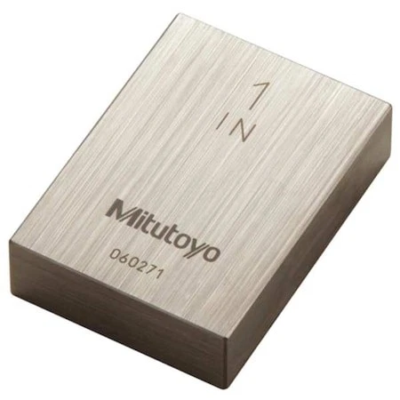 Mitutoyo 611613-531 Gage Block,1/8" L,3/8" H,Steel,Asme 0