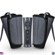 CINCOM Air Compression Leg Massager - Circulation & Pain Relief, 2 Modes, 3