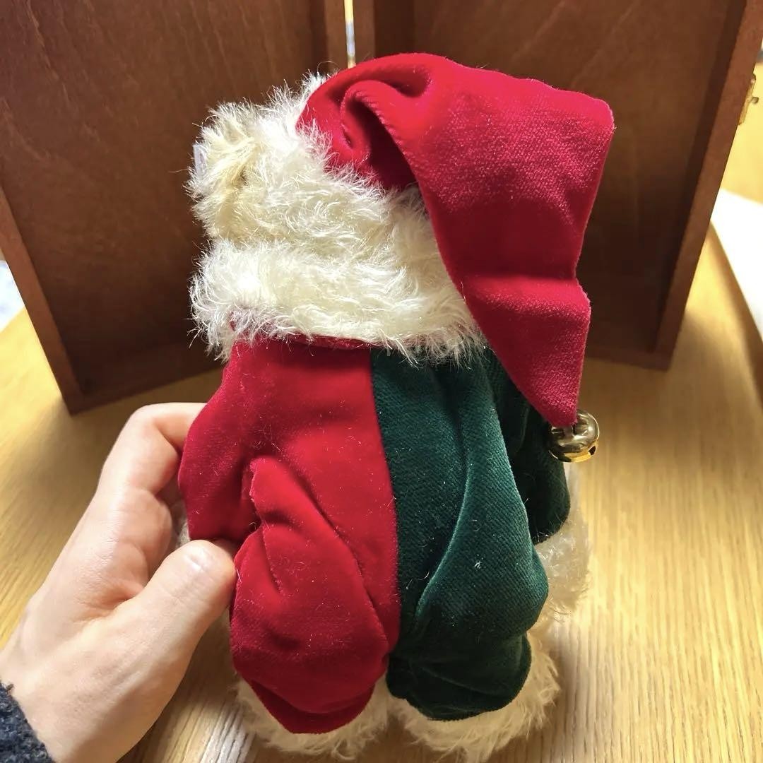 ぬいぐるみ Steiff Little Santa 2002 Steiff Little Santa 2002 teddy bear Japan limited 2,500